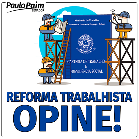 SENADO ABRE CONSULTA PÚBLICA SOBRE A REFORMA TRABALHISTA