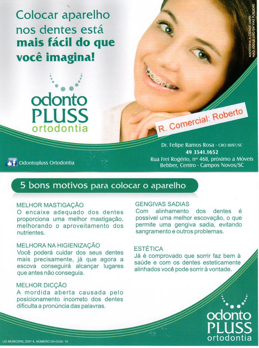 O SITRIPEL FIRMOU CONVENIO COM A CLINICA ODONTOLÓGICA ODONTO PLUSS